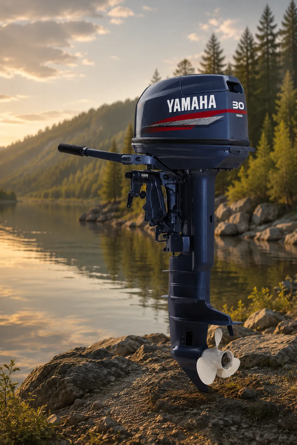 Лодочный мотор Yamaha
