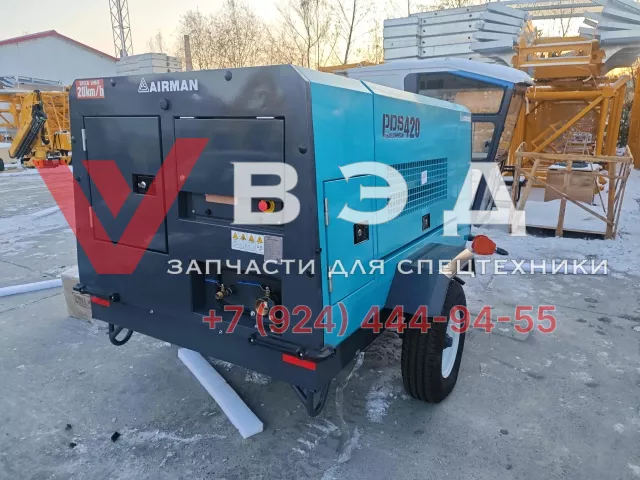 Компрессор воздушный дизельный AIRMAN PDS420S-6D1 | Фото 2 из 7