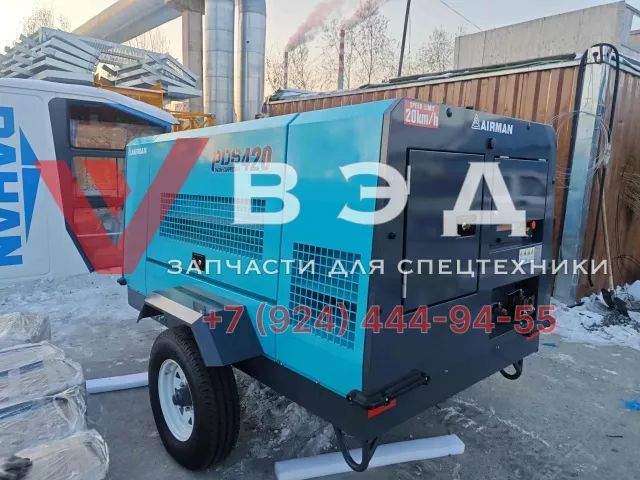 Компрессор воздушный дизельный AIRMAN PDS420S-6D1 | Фото 3 из 7