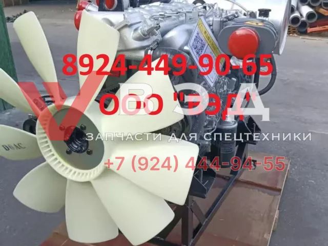 Двигатель в сборе D6AC-C1 на гусеничные экскаваторы Hyundai | Фото 3 из 5