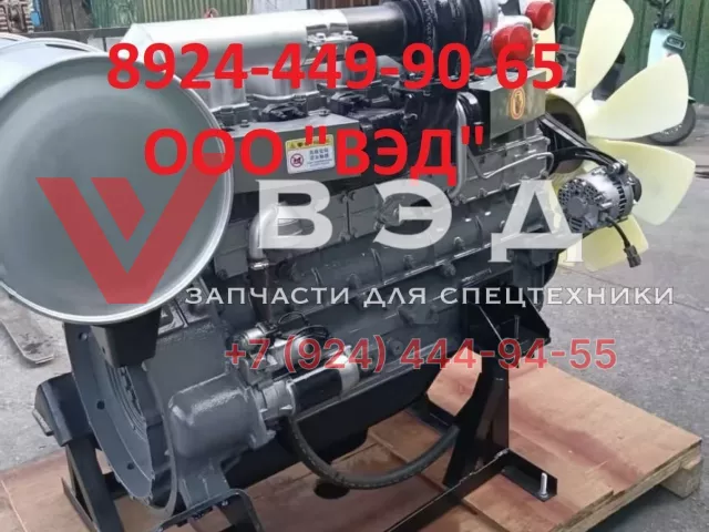 Двигатель в сборе D6AC-C1 на гусеничные экскаваторы Hyundai | Фото 5 из 5