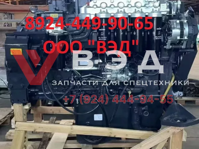 Двигатель в сборе SAA12V140E-3 для экскаватора Komatsu PC2000-8 | Фото 2 из 9