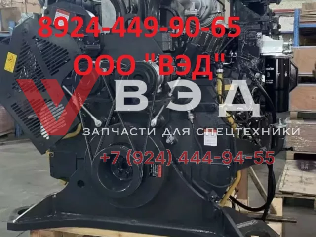 Двигатель в сборе SAA12V140E-3 для экскаватора Komatsu PC2000-8 | Фото 5 из 9