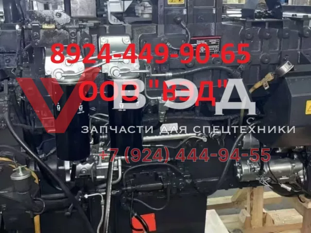 Двигатель в сборе SAA12V140E-3 для экскаватора Komatsu PC2000-8 | Фото 6 из 9