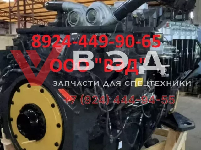 Двигатель в сборе SAA12V140E-3 для экскаватора Komatsu PC2000-8 | Фото 3 из 9