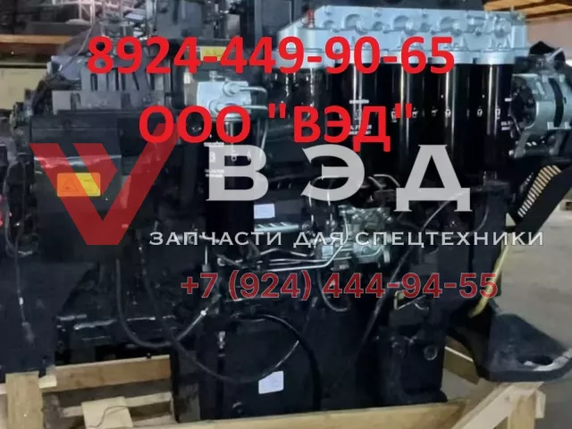 Двигатель в сборе SAA12V140E-3 для экскаватора Komatsu PC2000-8 | Фото 8 из 9