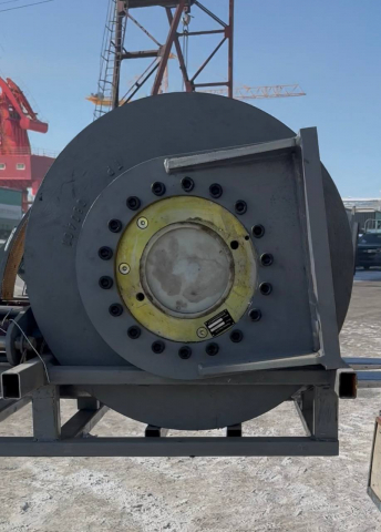 Лебёдка в сборе с функцией free fall (свободный сброс груза) для гусеничного крана FUWA FWX55 | Фото 2 из 6