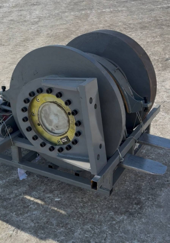 Лебёдка в сборе с функцией free fall (свободный сброс груза) для гусеничного крана FUWA FWX55 | Фото 3 из 6