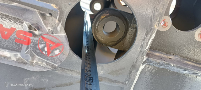 Третья секция стрелы (QZJ005814890) автокрана SANY STC250-T5 | Фото 2 из 4