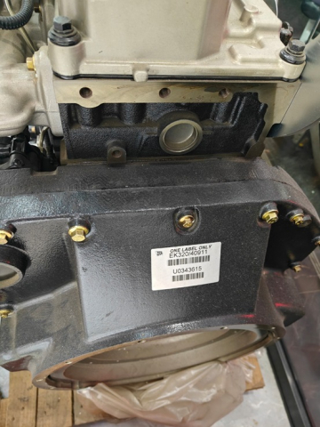 Двигатель в сборе 672TA2-212 для погрузчика JCB | Фото 3 из 4