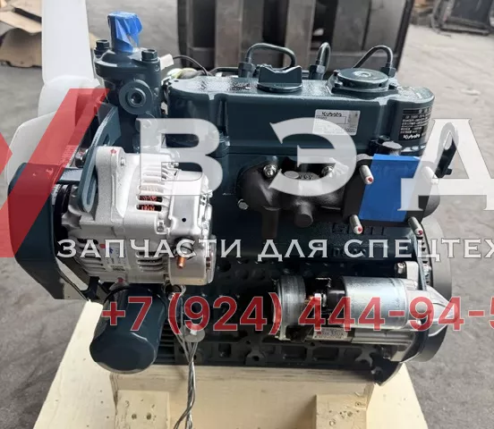 Двигатель в сборе D902-EF01 KUBOTA для дизельной электростанции Shindaiwa DGW 500 DM | Фото 1 из 5