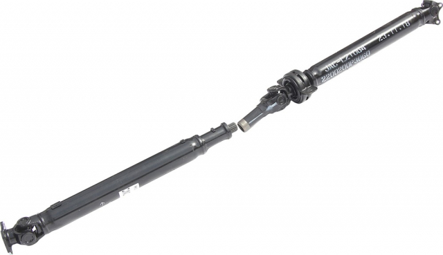 Вал карданный в сборе с подвесным подшипником 2200200P3060 для пикапов JAC T6 | Фото 1 из 2