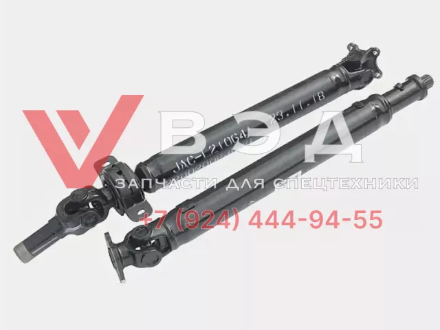 Вал карданный в сборе с подвесным подшипником 2200200P3060 для пикапов JAC T6 | Фото 2 из 2