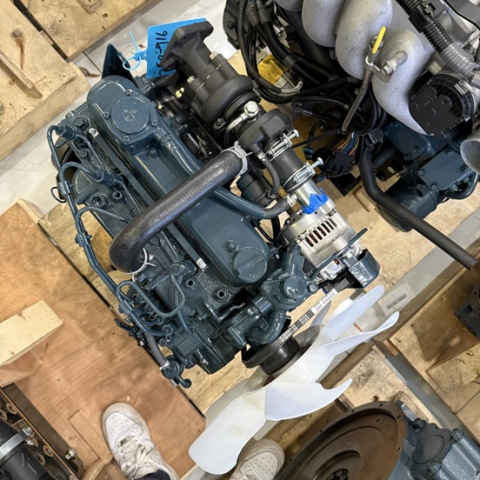 Двигатель в сборе KUBOTA V1505-T для компрессора Atlas Copco | Фото 3 из 4