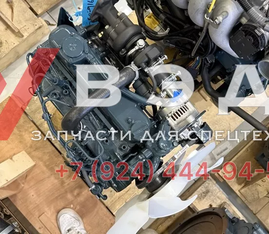 Двигатель в сборе KUBOTA V1505-T для компрессора Atlas Copco | Фото 3 из 4