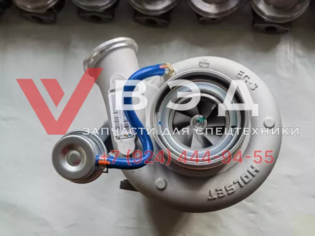 Турбокомпрессор 3795467 Serial- W2410140042 Cust-5353968 Model-HX40W для двигателя Cummins QSL-C360 | Фото 2 из 7