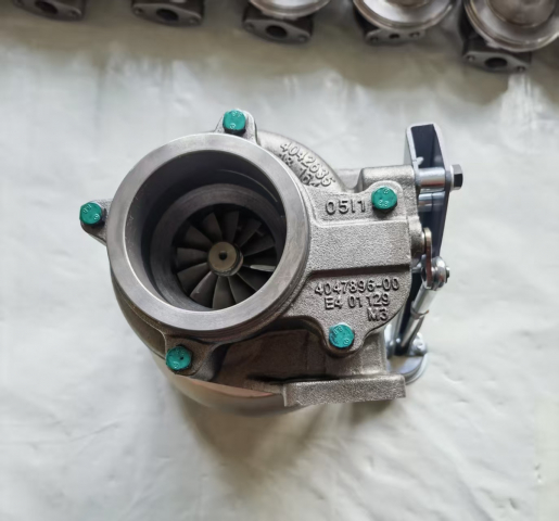 Турбокомпрессор 3795467 Serial- W2410140042 Cust-5353968 Model-HX40W для двигателя Cummins QSL-C360 | Фото 5 из 7