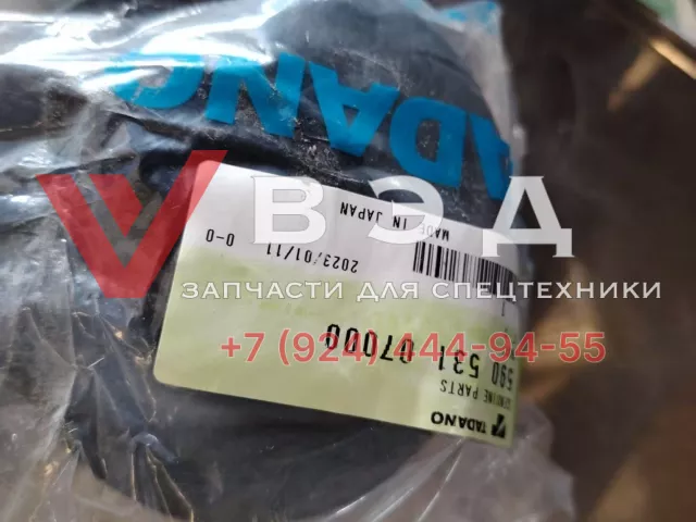 Пыльник (гофра) рулевого цилиндра комплект 590-531-07000 для крана Tadano GR-700EX | Фото 2 из 4