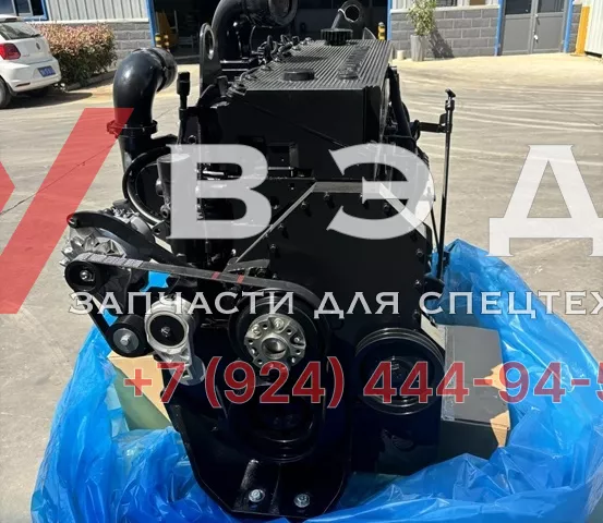 Двигатель в сборе QSM11 для гусеничного экскаватора Hyundai R505 | Фото 4 из 6