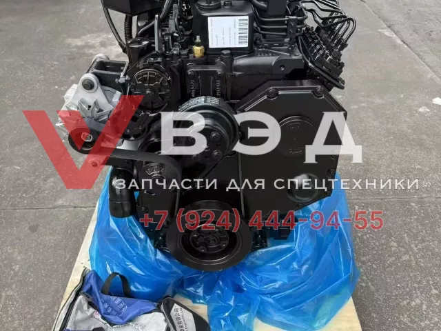 Двигатель в сборе Cummins 6BTA5.9-G2 для ДЭС Rensol RC138HC | Фото 3 из 5