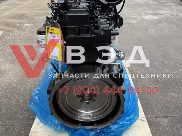 Двигатель в сборе Cummins 6BTA5.9-G2 для ДЭС Rensol RC138HC | Фото 4 из 5