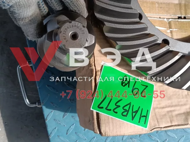 Гипоидная пара среднего моста 6*37 для автокрана XCMG QY16D | Фото 2 из 2