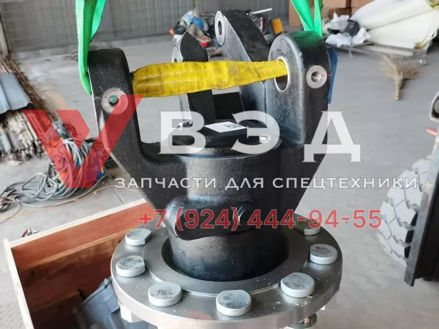 Ступица левая (L-Steering Support) в сборе 730-21-А-12В40 для автогрейдера Sinomach 732T | Фото 2 из 3