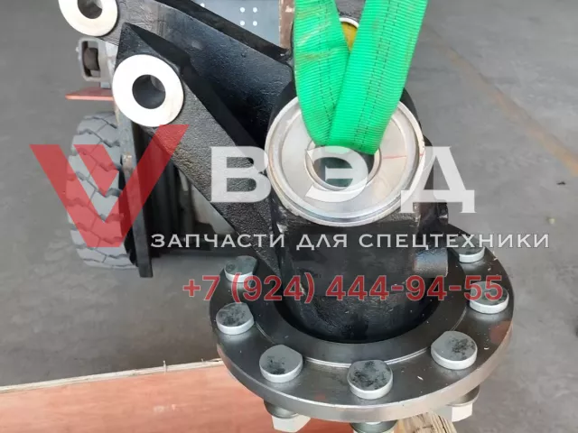 Ступица левая (L-Steering Support) в сборе 730-21-А-12В40 для автогрейдера Sinomach 732T | Фото 3 из 3