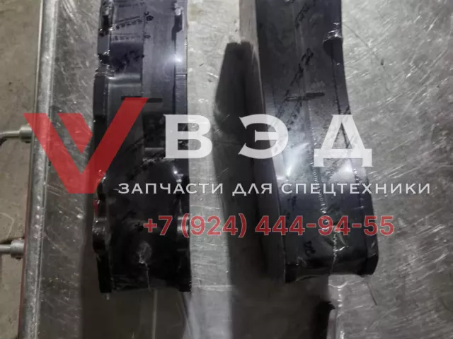 Тормозные колодки передние W29087 (3U-0002/UCV018-D1) комплект из 4 штук для автобусов HIGER | Фото 2 из 3