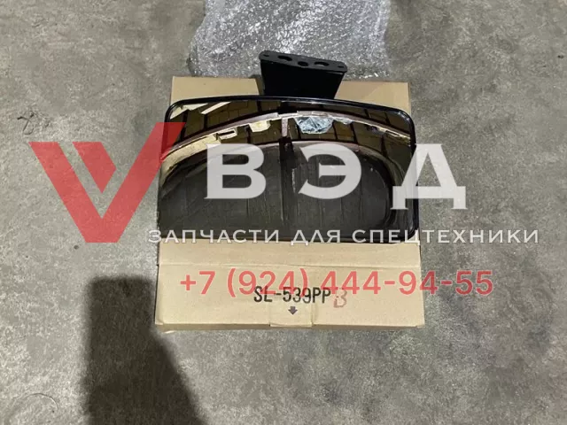 Зеркало бордюрное квадратное 860502934 XCT квадратная стойка