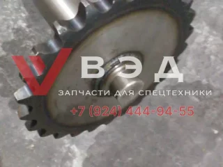 Вал с шестерней 25 зуб. Короткий PY180.39.03.02/222-45-12000