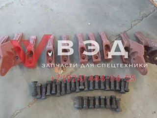 Комплект коронок с болтами ковша экскаватор-погрузчик LiuGong 777A