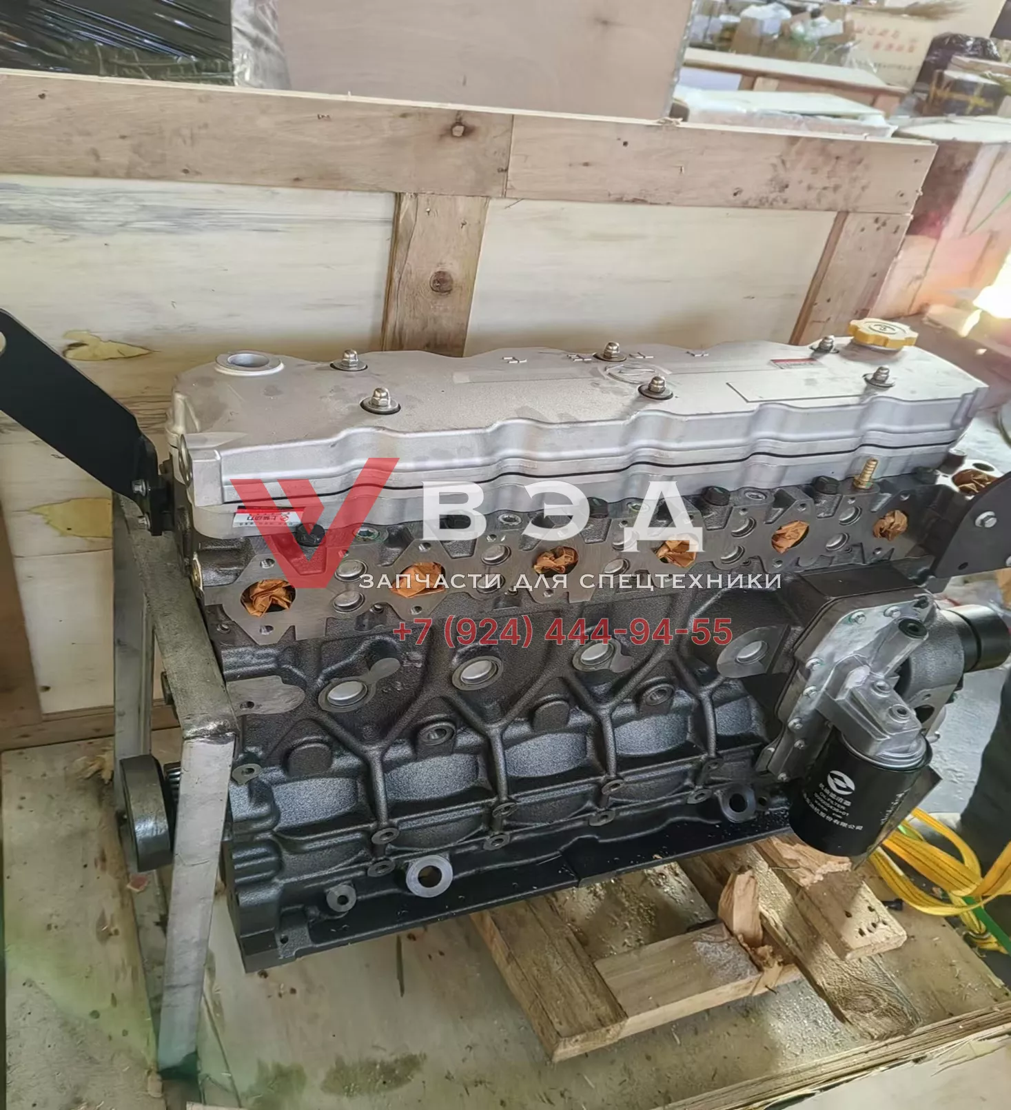 Лонг-блок ДВС SC7H260Q5 автокрана XCMG XCT