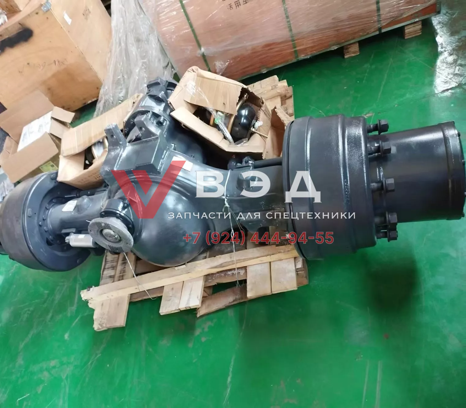Задний мост сборе автокрана XCMG QY25 Meritor 11*37