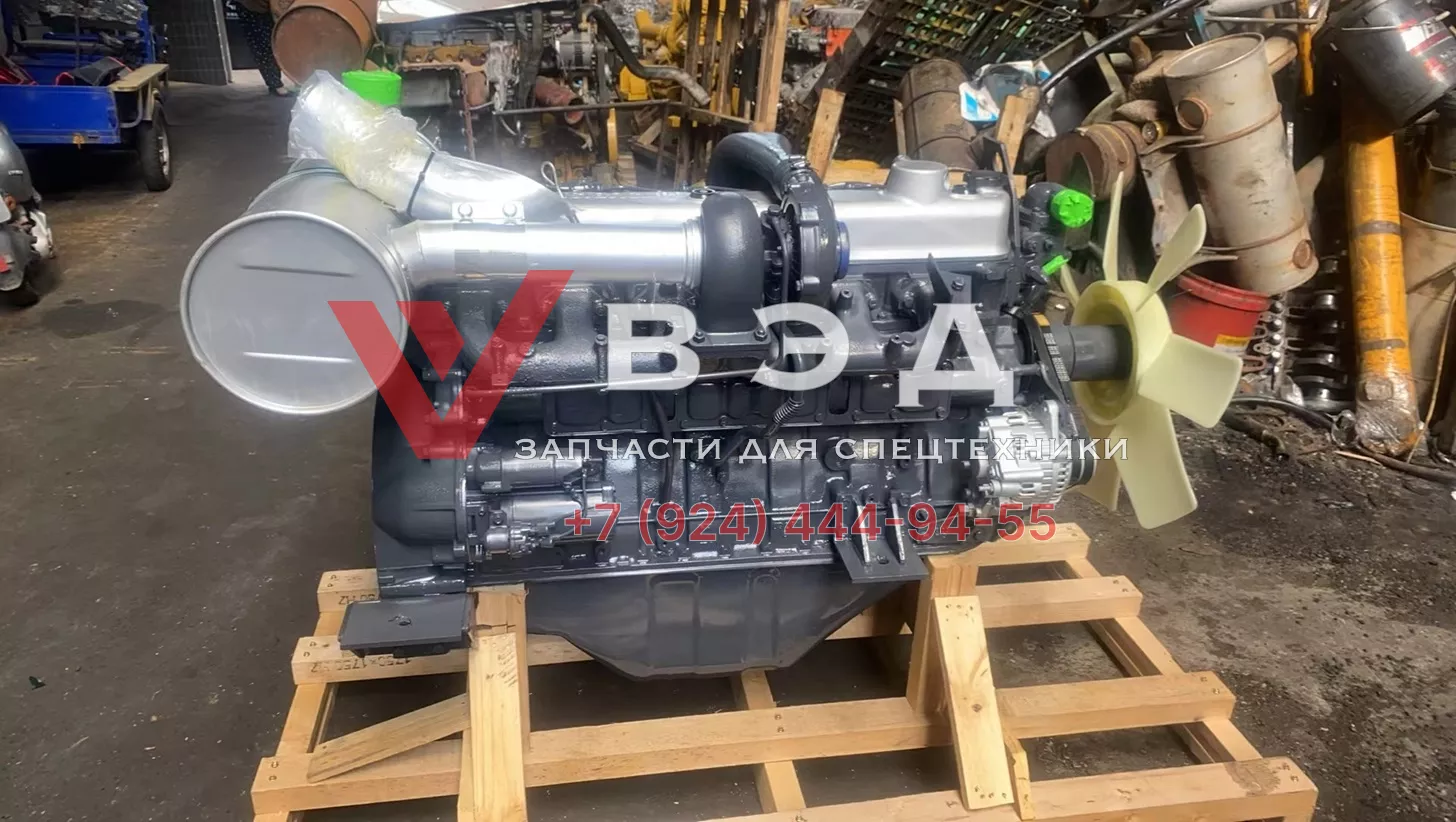 Двигатель в сборе для крана Kobelco 25 тонн Mitsubishi 6D16-T
