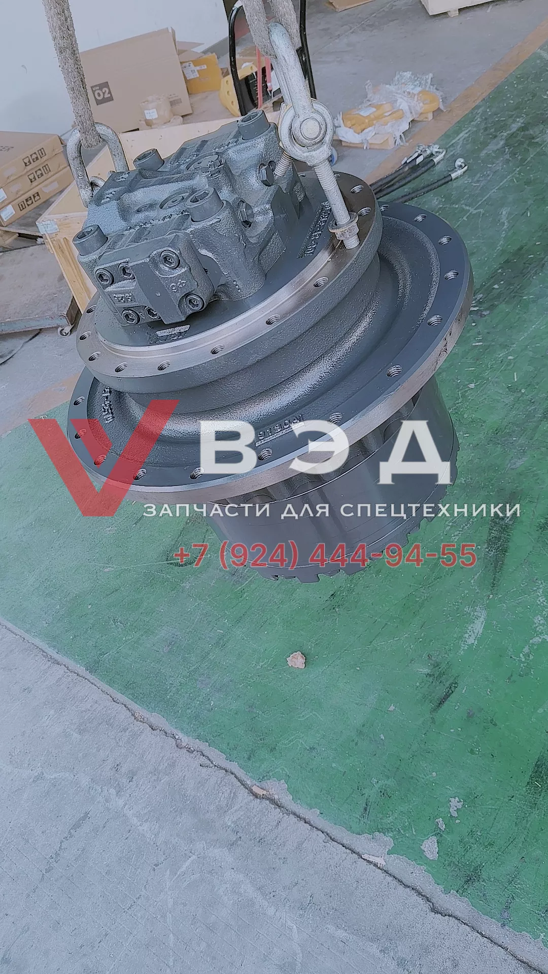 Редуктор хода гусеничного экскаватора Komatsu РС200-8 20Y-27-00500