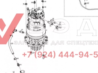 Редуктор поворотный LD28250006703/RH43-56W130000A0 VR Lovol