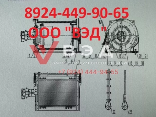 Лебёдка в сборе на буровую установку SUNWARD SWDM240