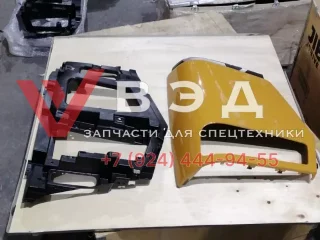 Дефлектор правый с кронштейном крепления JSS005546867+JSS00545685 автокрана SANY STC250T5-4R