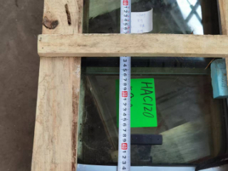 Стекло заднее раздвижное кабины оператора 1139803123 для автокрана ZTC600V