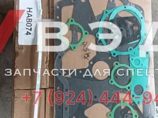 Ремкомплект ДВС (РК, Прокладка ГБЦ, Прокладки лобовины и крышки лобовины, Прокладка крышки клапанов, Прокладки выпускного коллектора, Сальники коленвала, Маслосъемные колпачки) полный комплект для двигателя HUADONG 4105IZY4