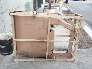 Каркас правой двери без стекла автокрана XCMG XCT70_S