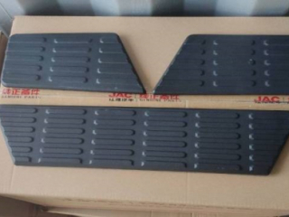 Накладки заднего бампера центральная + левая + правая комплект 2804104P306A+2804106P306A+2804105P306A для пикапов JAC