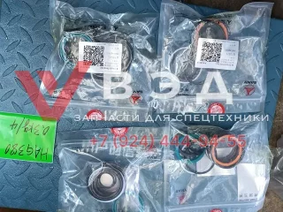 Ремкомплект горизонтального гидроцилиндра задних опор SYG007900244 для ГЦ 150901020191A автокрана SANY STC250T5-4R