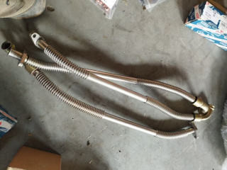 Трубка отвода масла от турбины двигателя 04293900 ДВС DEUTZ BF6M1013EC для подземного самосвала CHTC UK-15L