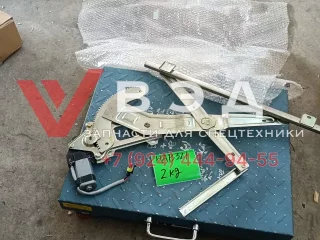 Механизм стеклоподъёмника левой двери с моторчиком привода для автокрана XCMG XCT25L5_S