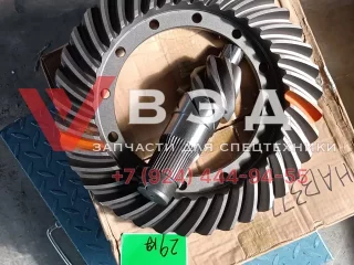 Гипоидная пара среднего моста 6*37 для автокрана XCMG QY16D