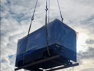 ООО "ВЭД" осуществило отгрузку дизельного компрессора LIUTECH